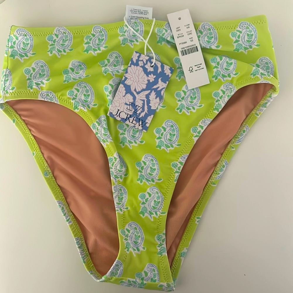 J crew swim xs bottoms